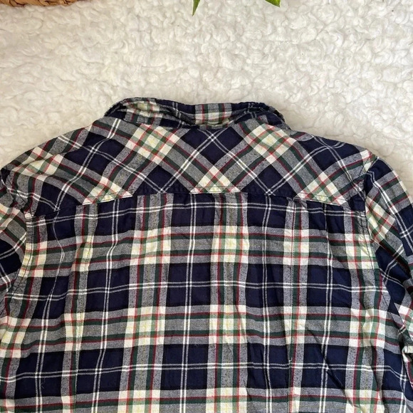 Eddie Bauer Plaid Flannel button down - size XXL - Picture 11 of 16